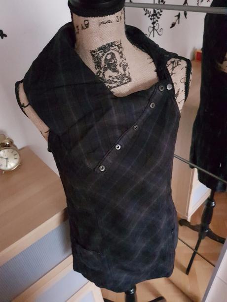 Predĺžená károvaná tunika zn.cecil sko, s