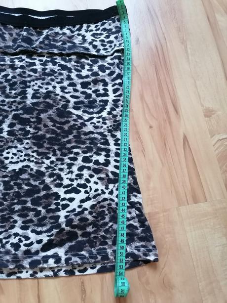 Tigrovaná sukňa h&m - m, h&m,m