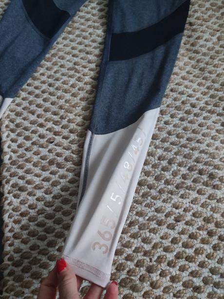 Športové legíny do fitka z vyšším pásom, h&m,s