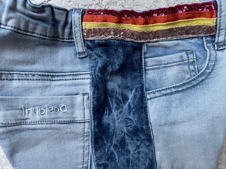 2 riflové šortky desigual a gap, desigual,122