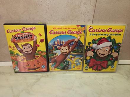 Dvd curious george,