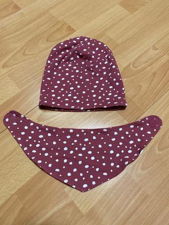 Set čiapka+nákrčník, tchibo,110