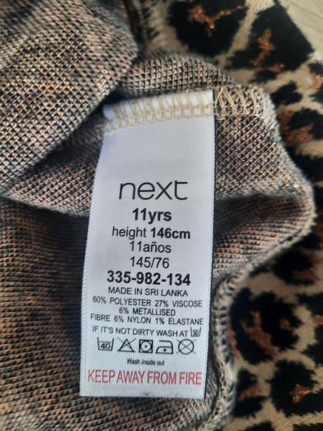 Úpletové šaty, next,146