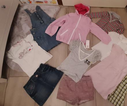 Taška plná vecí guess, benetton, laura biagiotti, 104–116