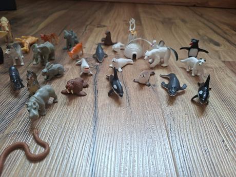 Figurky zvierat 53ks, 