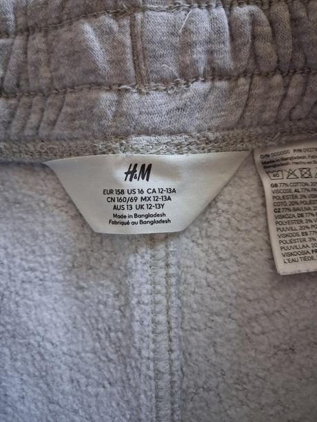 Bavlnené šortky 2 ks, h&m,158