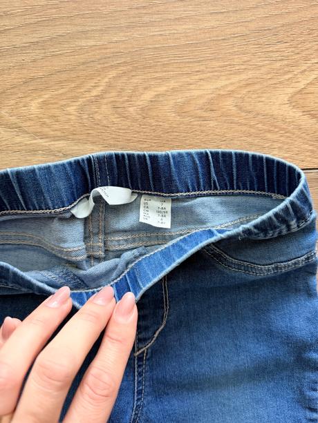 Legíny v rifľovom vzhľade, h&m,128