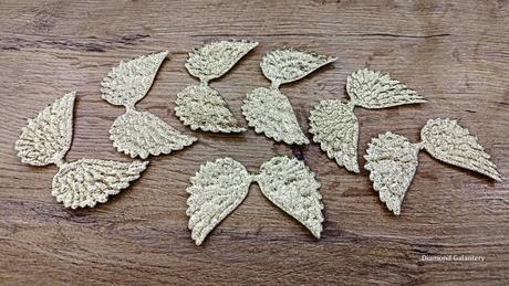 Ozdobná aplikácia krídla,