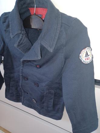 Bavlnené sako z teplakoviny, chicco,98