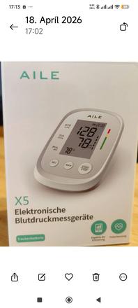 Plne automatický tlakomer -nový, 