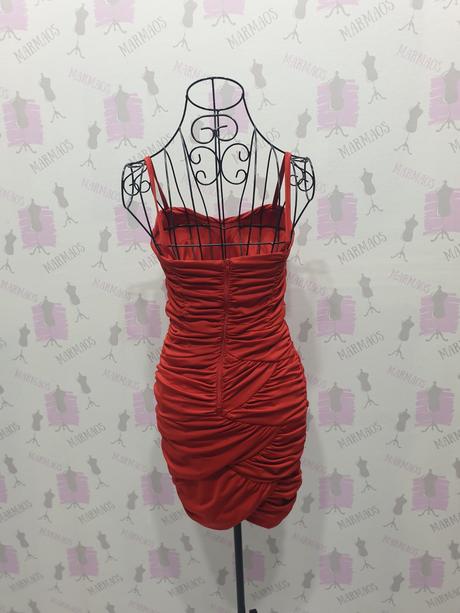 Červené šaty xs/s, h&m,xs