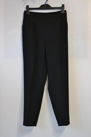 Čierne nohavice s vysokým pásom l, l