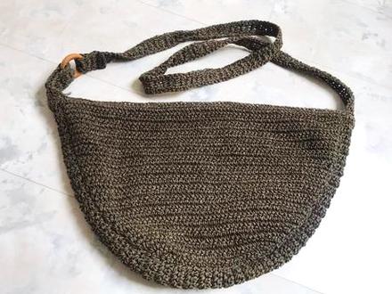 Naturálna taška crossbody,