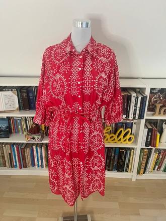 Zara cervene letne saty l, zara,l