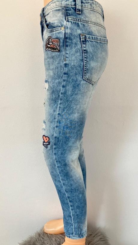 Dámske rifle boyfriend (26), reserved,xs