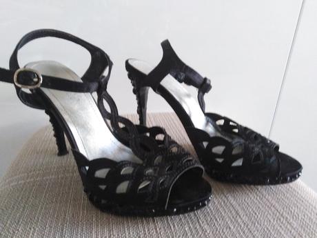 Sandalky na ozdobnej platforme, 39