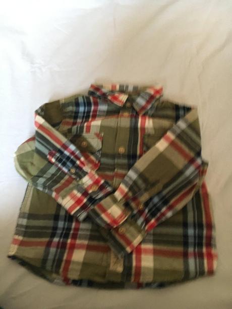 Košeľa flanelová, h&m,98