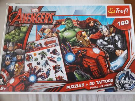 Puzzle avengers 160 ks,