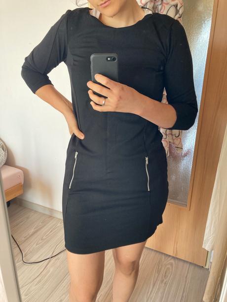 Čierne šaty, f&f,m