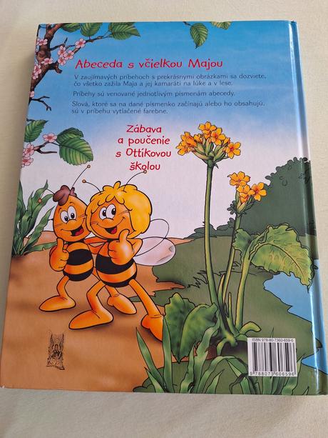Kniha šlabikár včielky maji,