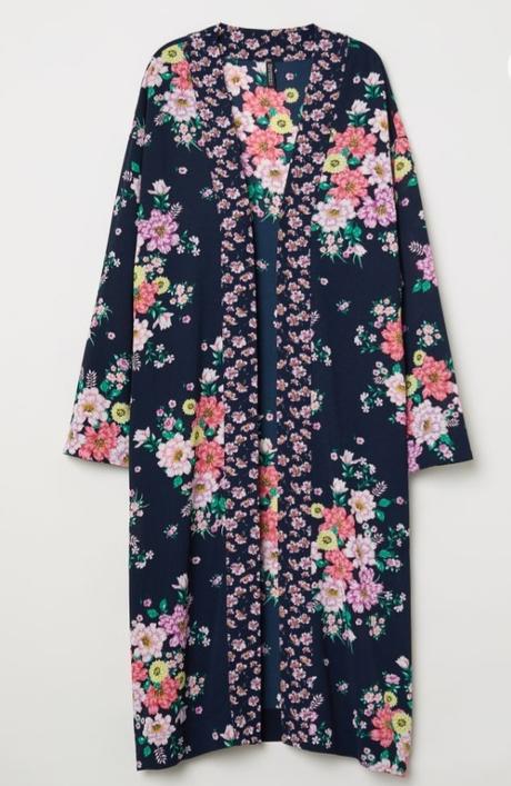 Plážový kaftan, župan, kimono, h&m,s