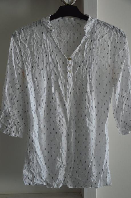 Blúzka s kotvičkami, s