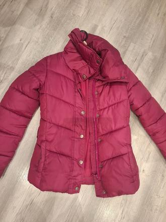 Krásna zimná bunda s vyšším limcom, terranova,xs