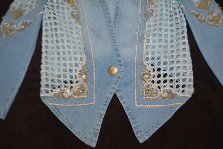 Raw couture, riflové sačko, xs, xs