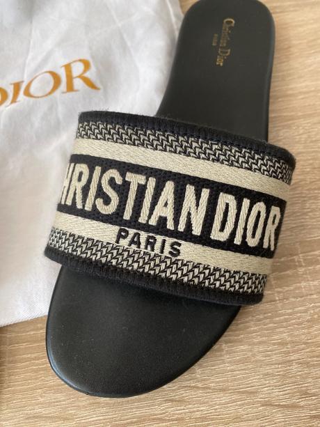Originál christian dior dway slide šlapky vel.39, dior,39