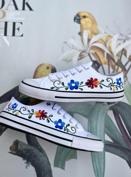 Ručne maľované tenisky, 36 - 42