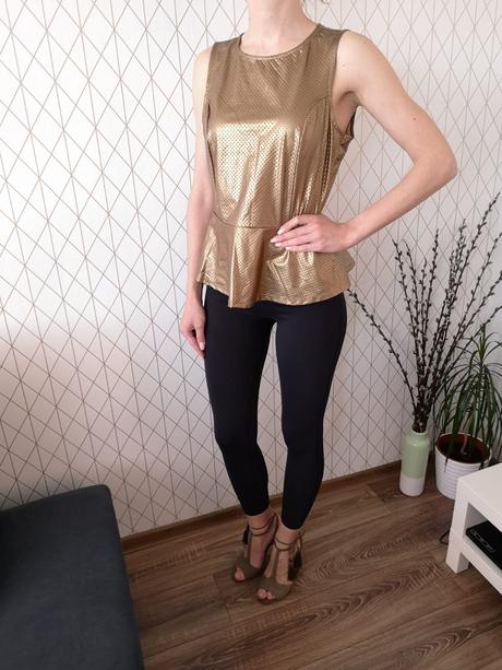 Extravagantné zlate tricko, atmosphere,42