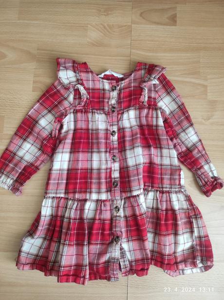 Šaty pre dievčatko 98, h&m,98