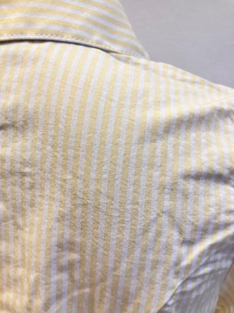 Dievčenská pásikavá košeľa s volánom (7 r.), original marines,122