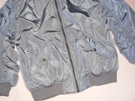 Teplá oversize bombera h&m - s/m, h&m,m