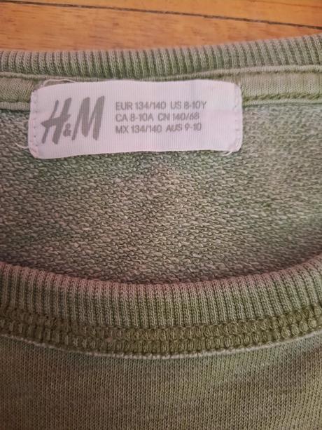 Chlapčenská mikina, h&m,134