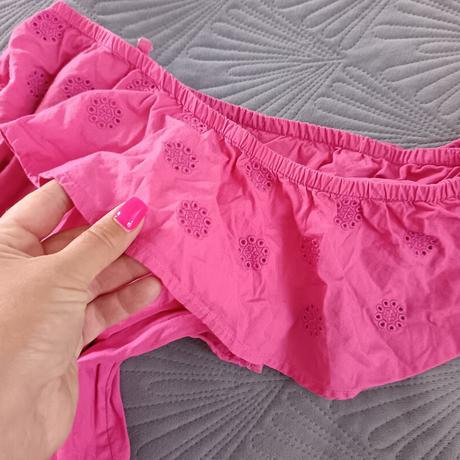 Ružový top cez rameno, george,l