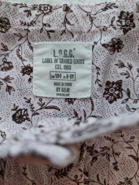 Blúzka bavlnená, h&m,134