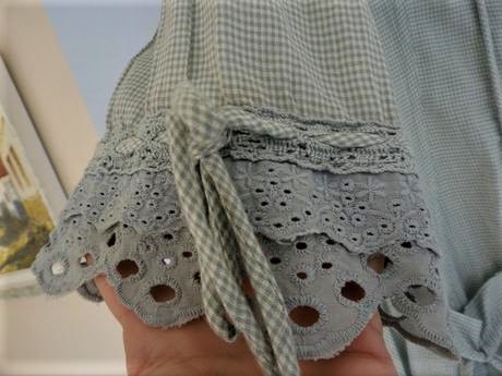 Pepitová dlhá košeľa vintage, 38