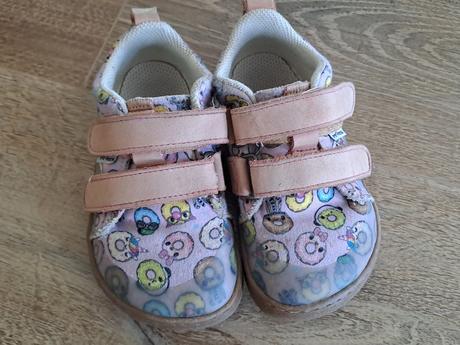 Barefoot platene tenisky donut vegan, pegres,26