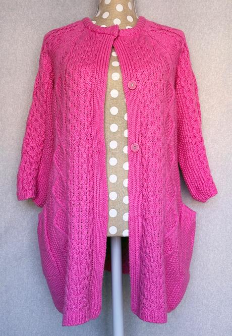 Pletený dámsky kardigán, m