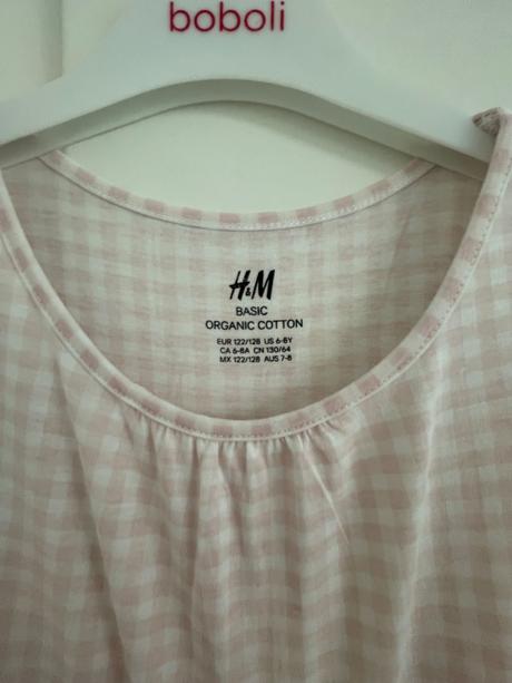 Šaty s bio bavlnou, h&m,128