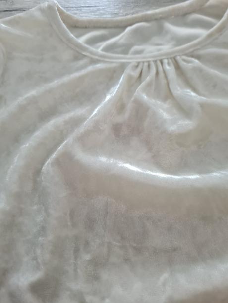 Velúrové tričko, h&m,128