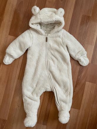 Raz oblečený macko overal, h&m,62