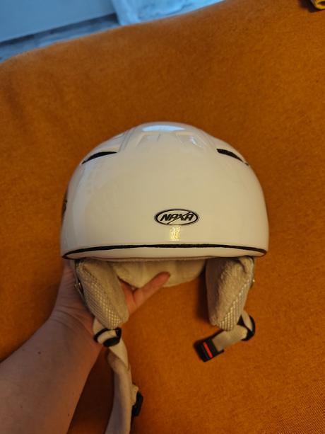 Lyžiarska prilba naxa 50-53+kukla lewro, s