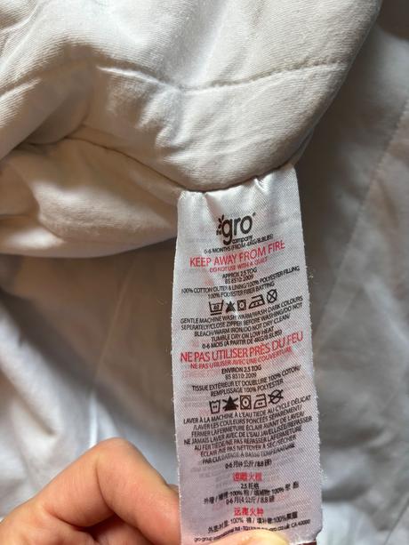 Spací vak grobag, 0-6 mesiacov, tog 2,5, the gro company (grobag)