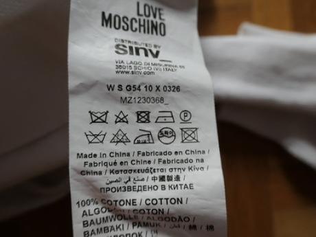 Love moschino original luxusny top svetrik m, moschino,m