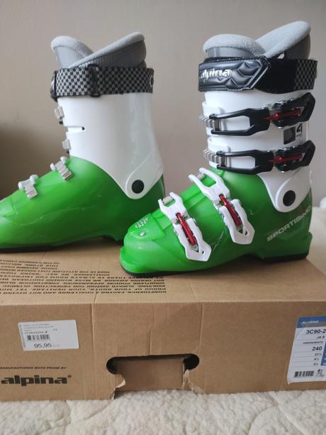 Lyziarky zn.alpina 37,5/240, alpina,37