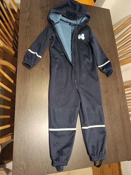 Zateplený softshellový overal, lupilu,116