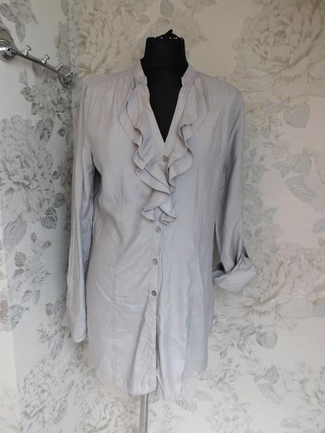 Tunika s roll-up rukavmi, h&m,38