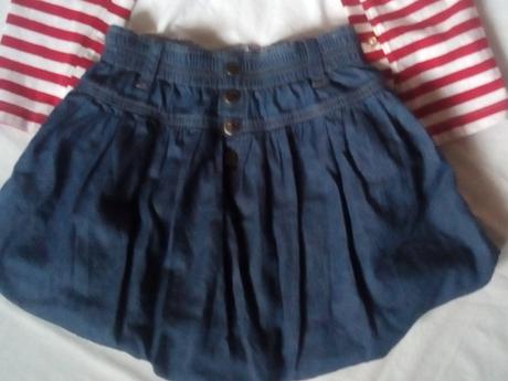 Rifľová suknička zn. coccodrillo, coccodrillo,104